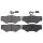 Brake pad set with integrated wear sensor 20 mm A.B.S. for IVECO and others