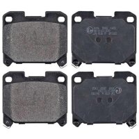 Brake pad set with wear warning 16.5 mm A.B.S. for TOYOTA...