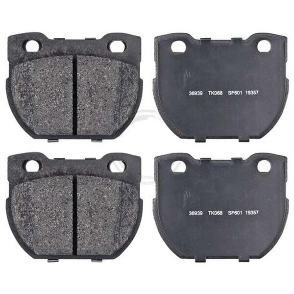 Bremsbelagsatz ohne Verschleißsensor 14,5 mm A.B.S. für u.a. LAND ROVER DEFENDER