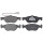 Brake pad set with wear sensor 17.8 mm A.B.S. for e.g. LANCIA KAPPA