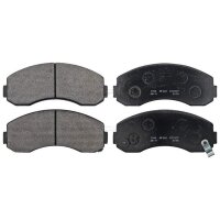 Brake pad set with wear warning 15.7 mm A.B.S. for KIA...