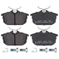 Brake pad set with acoustic wear warning 15 mm A.B.S. for...