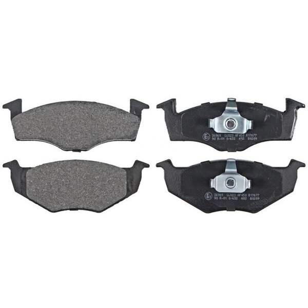 Brake pad set without wear sensor 17.2 mm A.B.S. for SKODA FABIA and others