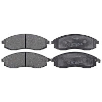 Brake pad set with acoustic wear warning 17 mm A.B.S. for...