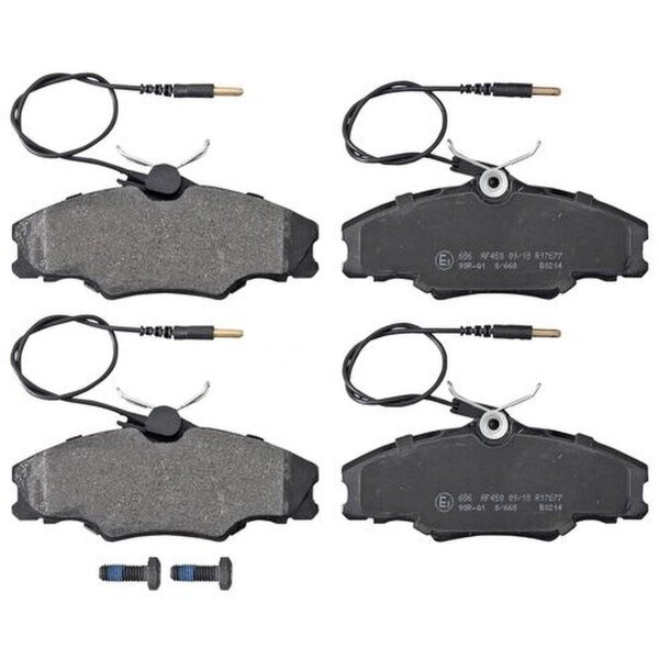 Brake pad set with wear sensor 19.3 mm A.B.S. for PEUGEOT 406 and others