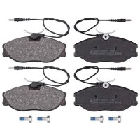 Brake pad set with wear sensor 19 mm A.B.S. for PEUGEOT...
