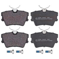 Brake pad set without wear sensor 17 mm A.B.S. for e.g....