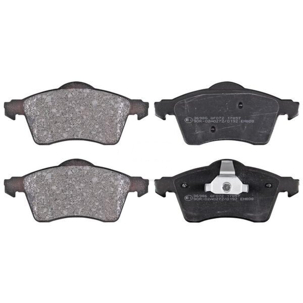 Brake pad set without wear sensor 19.6 mm A.B.S. for e.g. VW TRANSPORTER