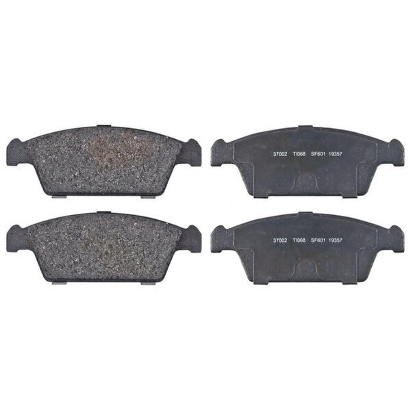 Brake pad set without wear sensor 13.5 mm A.B.S. for DAEWOO TICO and others