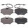 Brake pad set with wear sensor 19 mm A.B.S. for e.g. PEUGEOT 405