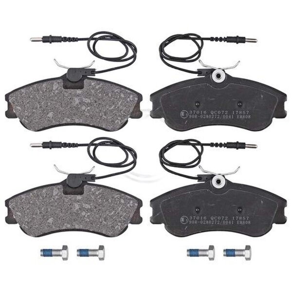 Brake pad set with wear sensor 19 mm A.B.S. for PEUGEOT PARTNER and others