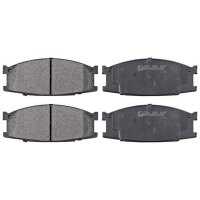 Brake pad set without integrated wear sensor 17.5 mm...