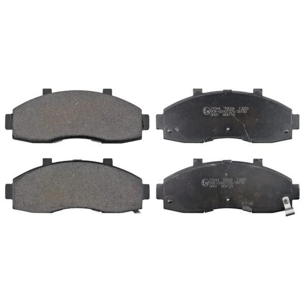 Brake pad set with wear warning 17.5 mm A.B.S. for KIA PREGIO and others