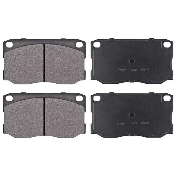 Brake pad set without integrated wear sensor 18.5 mm A.B.S. for HYUNDAI