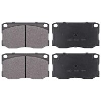 Brake pad set without integrated wear sensor 18.5 mm...