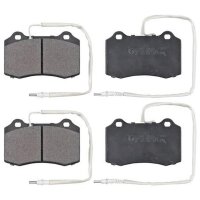 Brake pad set with integrated wear sensor 17.6 mm A.B.S....