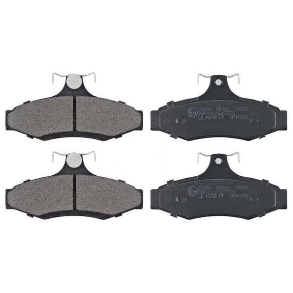 Bremsbelagsatz ohne Verschleißsensor 14,5 mm A.B.S. für u.a. DAEWOO NUBIRA