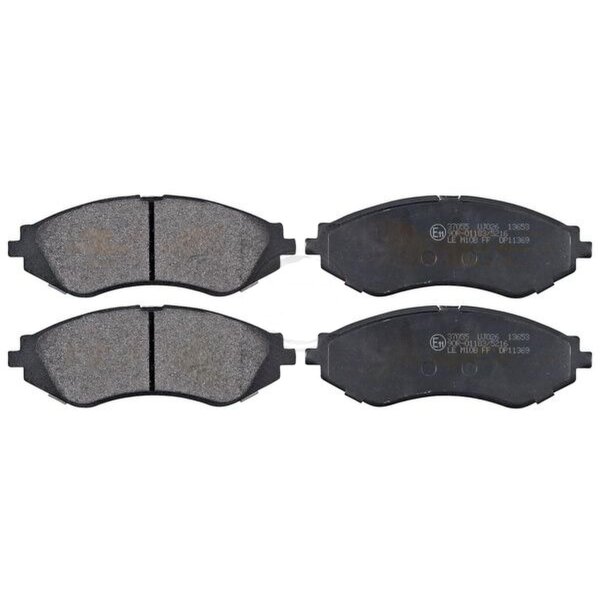 Brake pad set without wear sensor 17 mm A.B.S. for DAEWOO NUBIRA and others