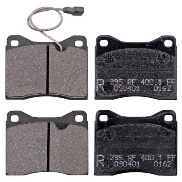 Brake pad set with wear sensor 19 mm A.B.S. for MASERATI BITURBO and others