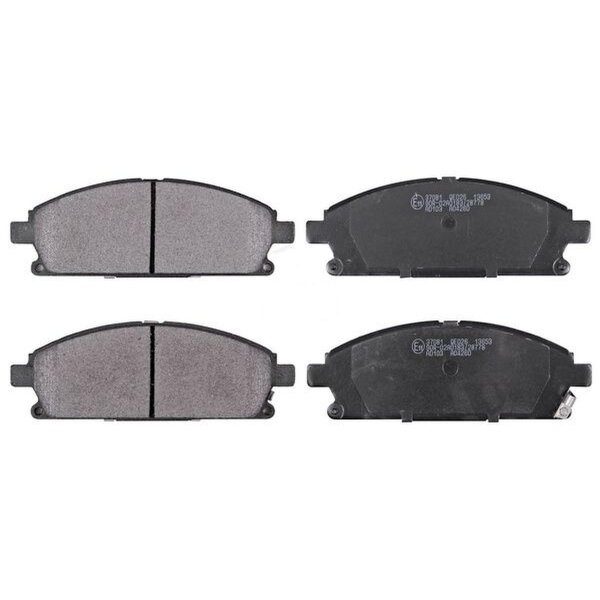 Brake pad set with wear warning 16 mm A.B.S. for NISSAN X-TRAIL and others