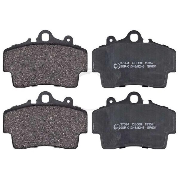 Brake pad set for wear warning indicator 16 mm A.B.S. for PORSCHE BOXSTER