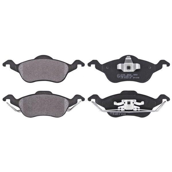 Brake pad set without wear sensor 19 mm A.B.S. for FORD FOCUS and others