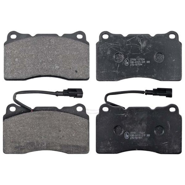 Brake pad set with wear sensor 15 mm A.B.S. for e.g. ALFA ROMEO 166