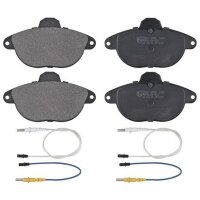 Brake pad set incl. wear warning contact 17 mm A.B.S. for...