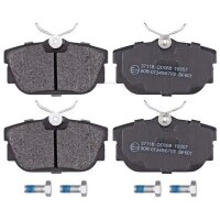 Brake pad set without wear sensor 17.3 mm A.B.S. for e.g....