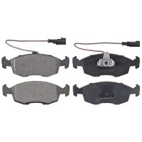 Brake pad set with wear sensor 18.1 mm A.B.S. for FIAT...