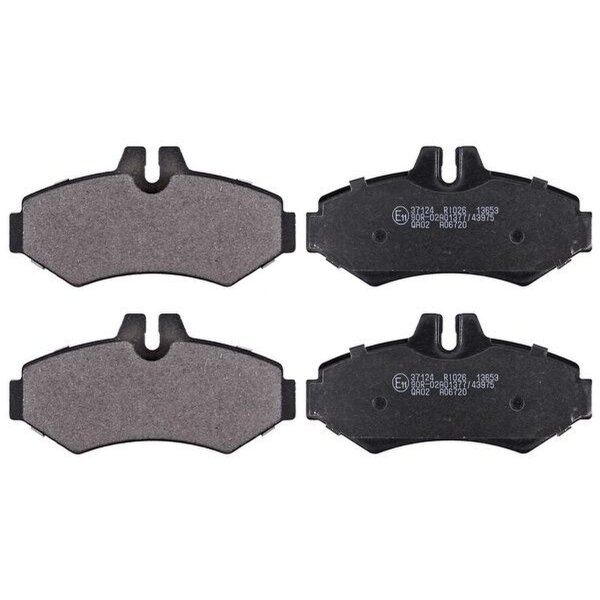 Brake pad set for wear warning indicator 17.8 mm A.B.S. for MB SPRINTER