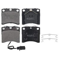 Brake pad set with wear sensor 18 mm A.B.S. for e.g. VW...