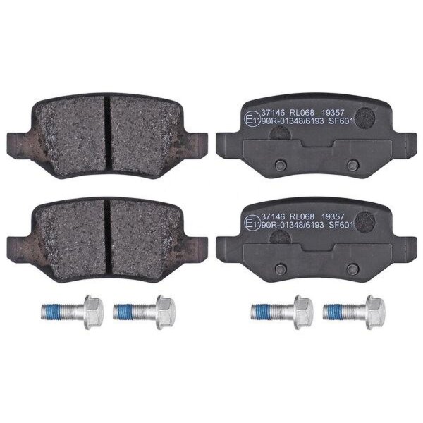 Bremsbelagsatz ohne Verschleißsensor 14,3 mm A.B.S. für u.a. MB A-KLASSE