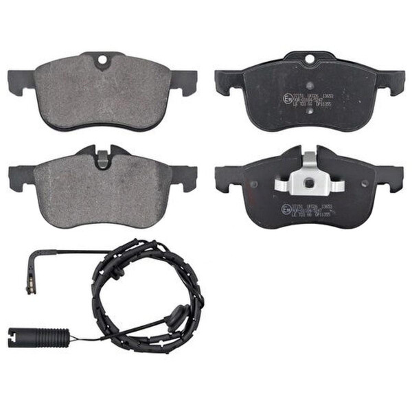 Brake pad set for wear warning indicator 19 mm A.B.S. for e.g. ROVER 75