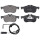 Brake pad set for wear warning indicator 19 mm A.B.S. for e.g. ROVER 75