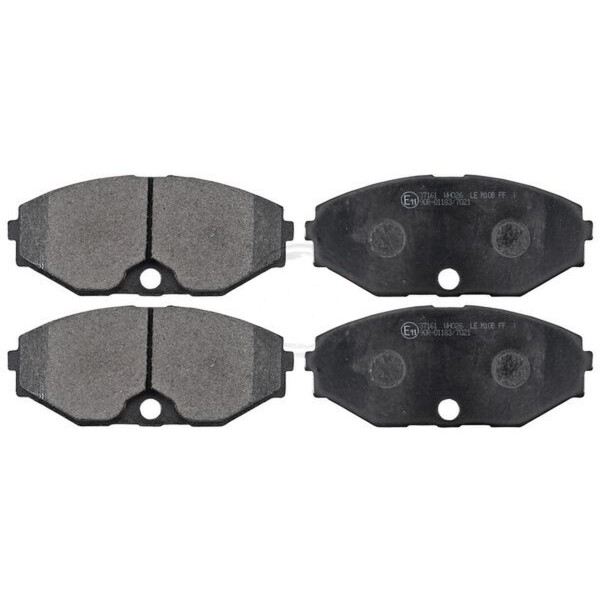 Brake pad set with wear warning 14.5 mm A.B.S. for NISSAN MAXIMA and others