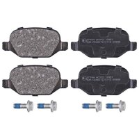 Brake pad set without wear sensor 16.5 mm A.B.S. for e.g....