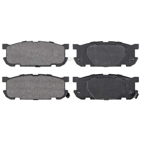 Brake pad set with acoustic wear warning 12.5 mm A.B.S. for MAZDA MX-5