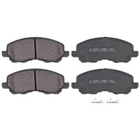 Brake pad set with wear warning 16 mm A.B.S. for e.g....