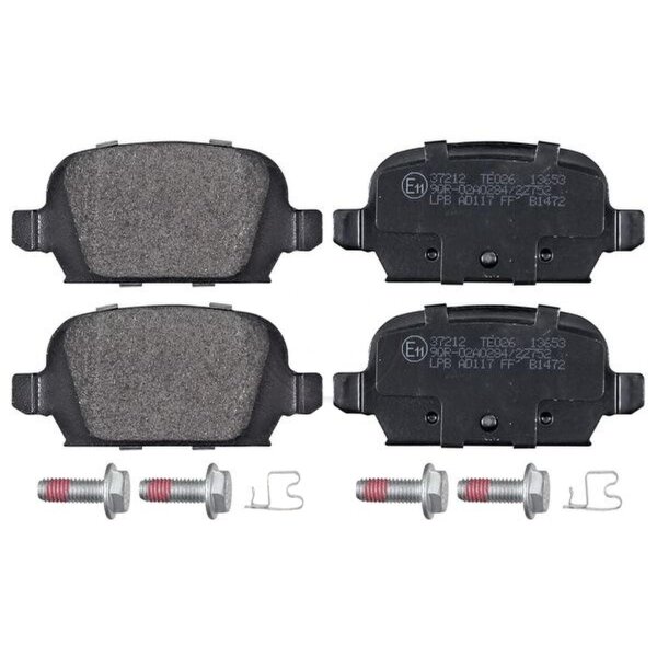 Bremsbelagsatz Scheibenbremse hinten A.B.S. für OPEL CORSA C