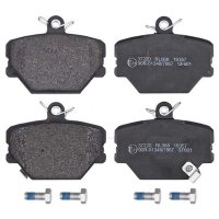 Brake pad set with wear warning 15.5 mm A.B.S. for SMART...