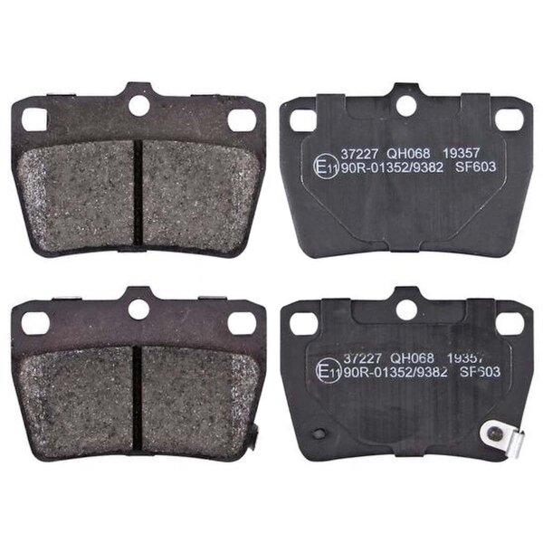 Bremsbelagsatz Scheibenbremse hinten A.B.S. für TOYOTA RAV 4 II