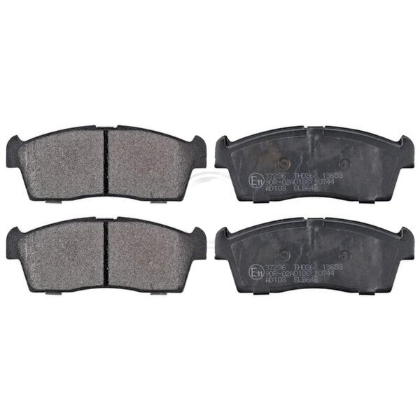 Brake pad set without wear sensor 14.5 mm A.B.S. for SUZUKI IGNIS and others