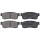 Brake pad set without wear sensor 14.5 mm A.B.S. for SUZUKI IGNIS and others