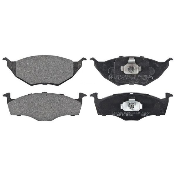 Brake pad set without integrated wear sensor 14.3 mm A.B.S. for VW LUPO