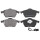 Brake pad set with wear sensor 20.6 mm A.B.S. for e.g. VW TRANSPORTER