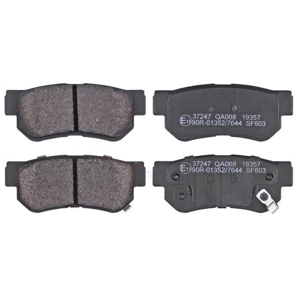 Brake pad set with wear warning 15 mm A.B.S. for HYUNDAI TUCSON and others