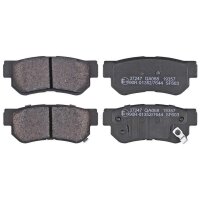 Brake pad set with wear warning 15 mm A.B.S. for HYUNDAI...