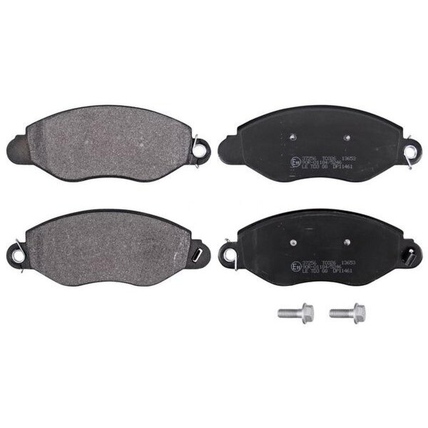 Brake pad set with wear warning 18.4 mm A.B.S. for FORD TRANSIT and others