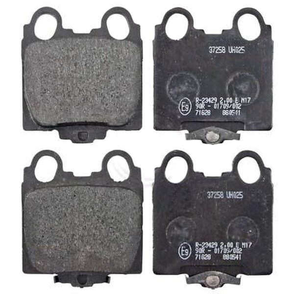 Brake pad set with wear warning 15.5 mm A.B.S. for LEXUS GS and others
